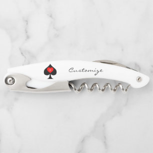 Black Queen of Spades Red Heart Thunder_Cove Corkscrew
