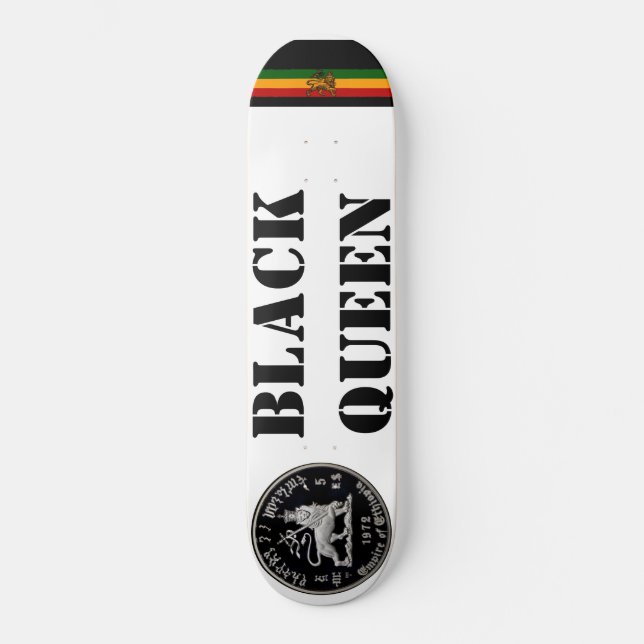 BLACK QUEEN Skateboard (Front)