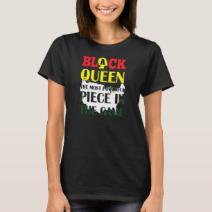 Black Queen The Most Powerful For Women Black His T-Shirt