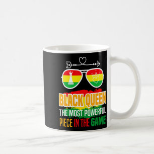 Black Queen The Most Powerful Piece Black History Coffee Mug