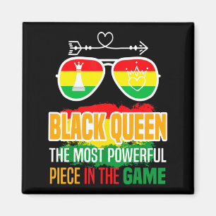 Black Queen The Most Powerful Piece Black History Magnet