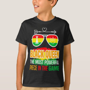 Black Queen The Most Powerful Piece Black History T-Shirt