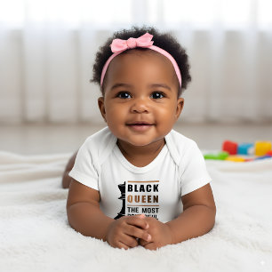 Black Queen The Most Powerful Piece In The Game 2 Baby Bodysuit