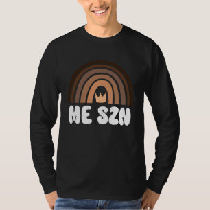 Black Queen Woman Melanated Black History Me Szn R T-Shirt