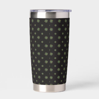Black Quilt Star Insulated Tumbler
