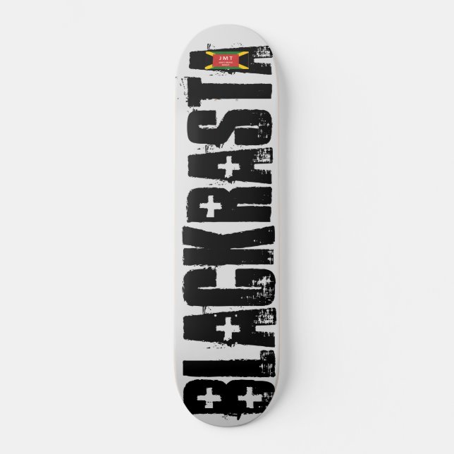 BLACK RASTA  Skateboard (Front)