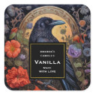 Black Raven Dark Gothic Candle Craft