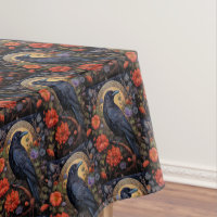 Black Raven Dark Gothic Pattern