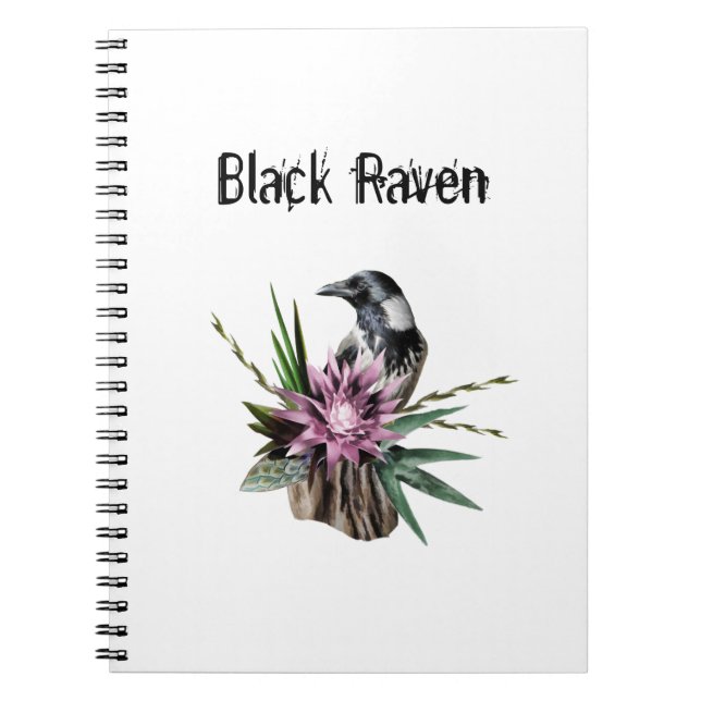 Black Raven Notebook (Front)