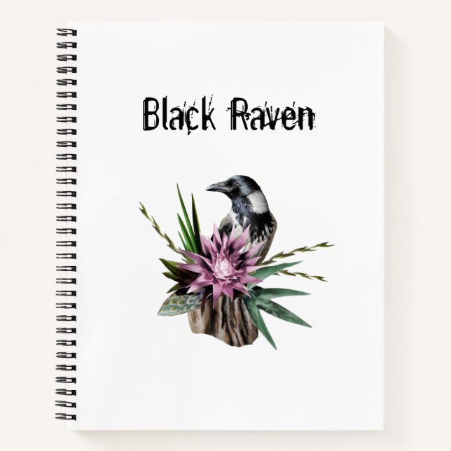 Black Raven Notebook (Front)