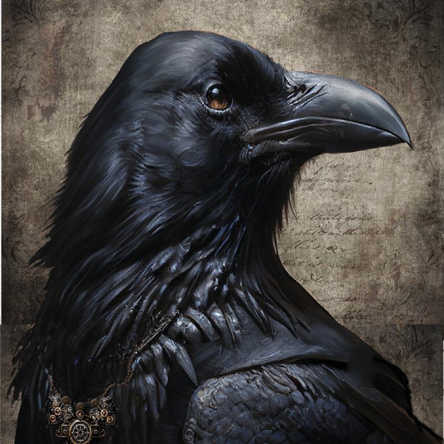Black Raven Tissue Paper (Creator Uploaded)