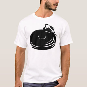 black record turntable T-Shirt