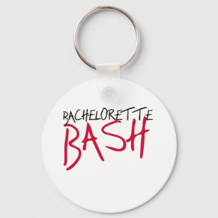 Black/Red Bachelorette Bash Key Ring