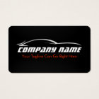 Black, Red, Car, Auto, Carbon Fibre  Business Card