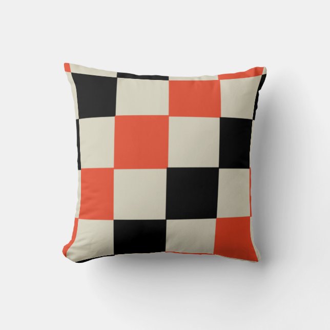 Black & Red   Cushion (Front)