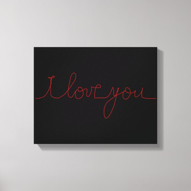 black & red decor love theme (Front)