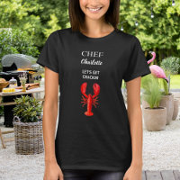 Black red lobster crawfish boil party chef cook
