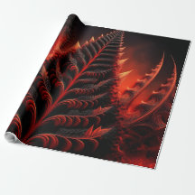 Black & Red Mandelbrot Fractal Highway To Hell