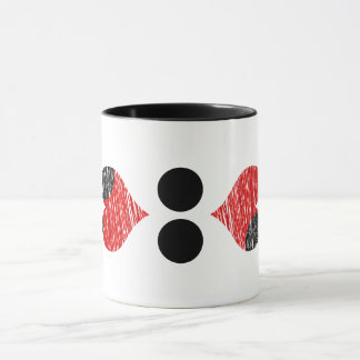 Black & Red Mug