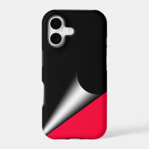 Black Red Page Curl Case-Mate Case