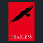 Black & Red Pop Art Fearless Leader Eagle Poster<br><div class="desc">Freedom & Courage Motivational  Eagles Images - Fearless Bald Eagles - Bald American Eagle Pictures - Fearsome Patriotic Eagle Heads,  Flying Eagles,  Landing Eagle</div>