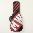 black red stripes + guitarist initials on modern