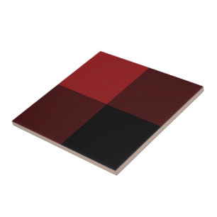 Black & Red Tile