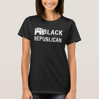 Black Republican Make America Great Political Part T-Shirt