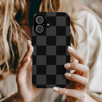 Black Retro Check
