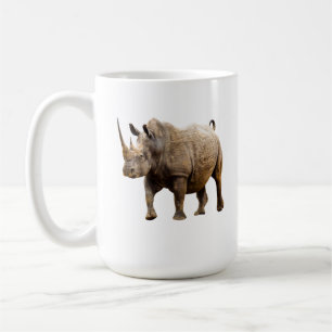Black Rhino Coffee Mug