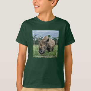Black Rhinoceros Kenya T-Shirt