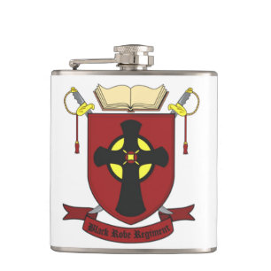 BLACK ROBE REGIMENT HIP FLASK