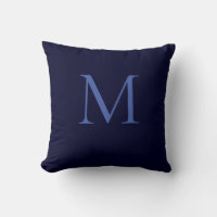Black Rock Deep Blue Classical Unique Monogram
