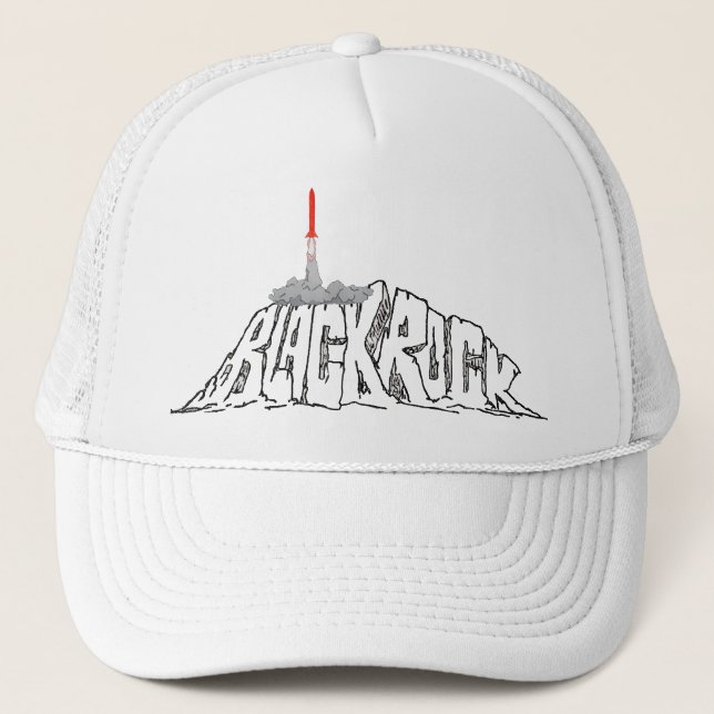 Black Rock Mountains Trucker Hat (Front)