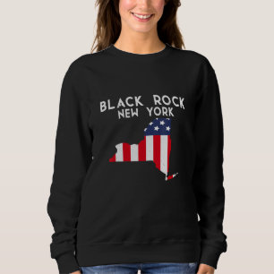 Black Rock New York USA State America Travel New Y Sweatshirt
