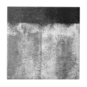 Black rolled paint tile