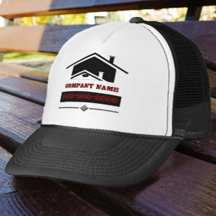 Black Roof Trucker Hat