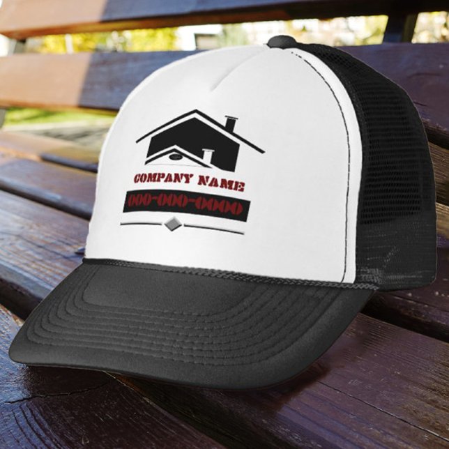 Black Roof Trucker Hat (Creator Uploaded)