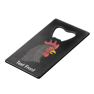 Black Rooster's Head