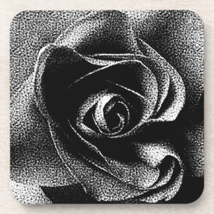 BLACK ROSE COASTER