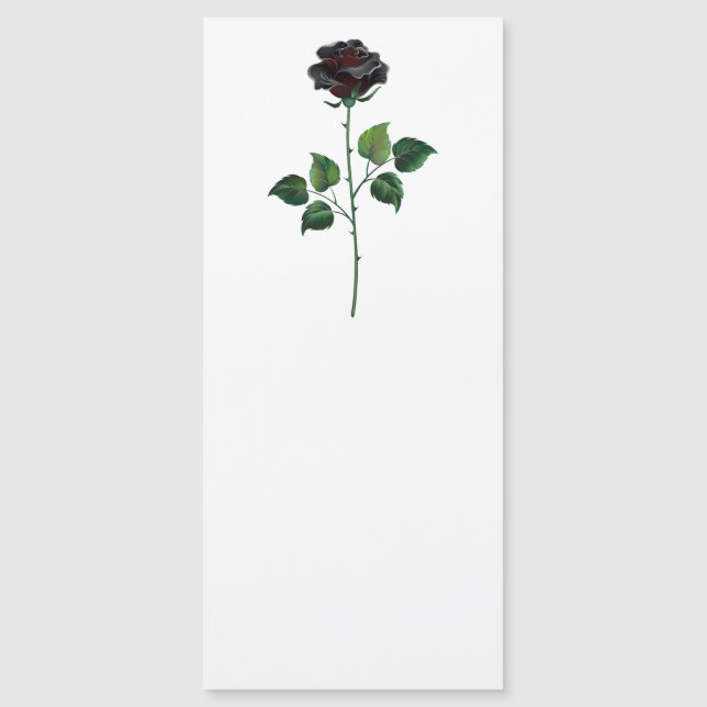 Black rose flower (Front)