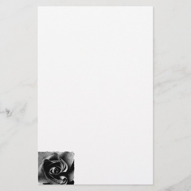 BLACK ROSE STATIONERY (Front)