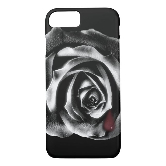 Black rose vampire iPhone 7 case (Back)