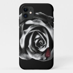 Black rose vampire iphone case