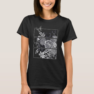 Black Roses Aesthetic Clothing Soft Grunge Clothes T-Shirt