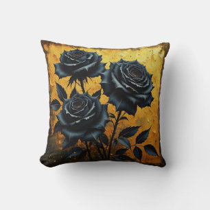 Black Roses Cushion