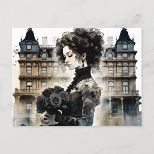 Black Roses Postcard
