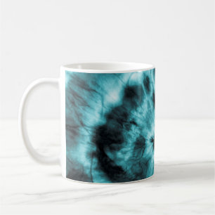 Black Rough Art Print. Doodle Free Style Drawing. Coffee Mug