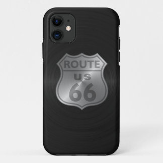 Black Route 66 Case-Mate iPhone Case
