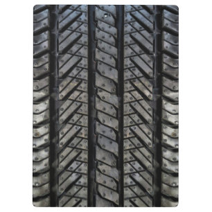 Black Rubber Tire Thread Texture Design Clipboard